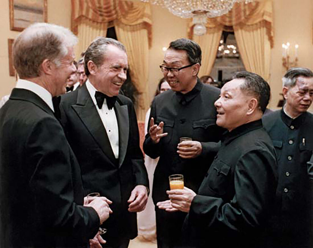 中美学术交流史-卡特-邓小平